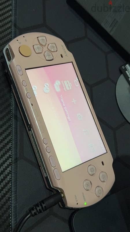 psp 3000 with 32gb 50+ games blossom Pink 0