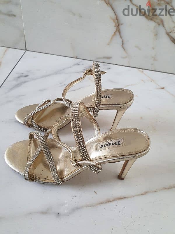 DUNE heeled sandals in fair condition for sale. 1