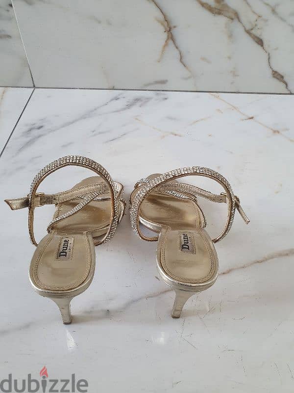 DUNE heeled sandals in fair condition for sale. 3