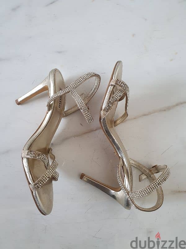 DUNE heeled sandals in fair condition for sale. 4