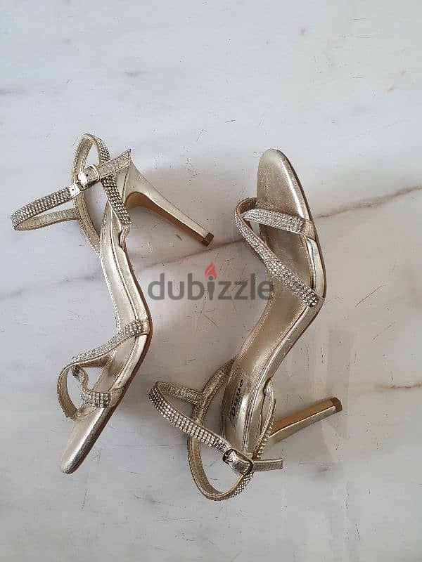 DUNE heeled sandals in fair condition for sale. 5