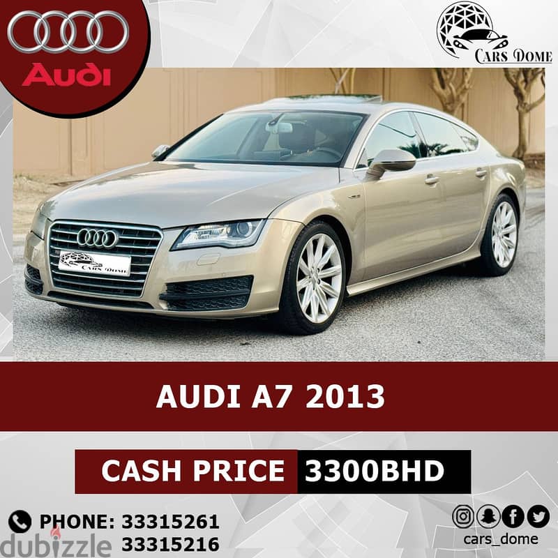 Audi A7 2013 2.8L 7