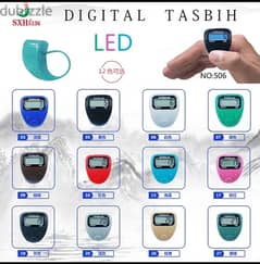 mini Digital Tasbih tally acounter كل قطعة دينار ونص فقط 0