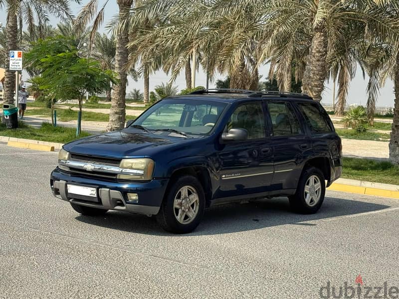 Chevrolet Trailblazer 2002 blue 1