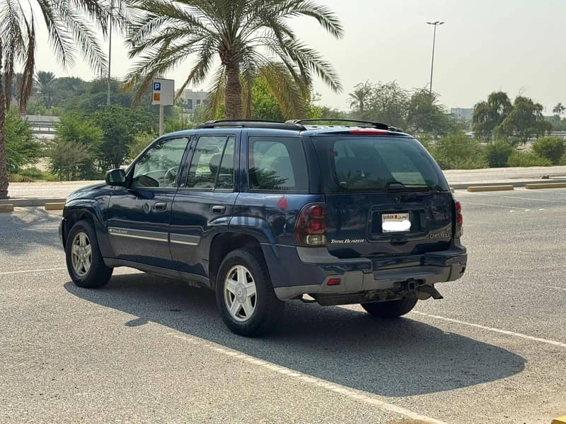 Chevrolet Trailblazer 2002 blue 6