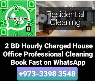 2 bd Hourly Cheapest Cleaning Services. All Bahrain