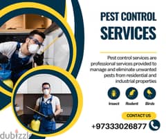 Pest Control And Cleaning Services خدمة مكافحة الحشرات وخدمة التنظيف 0