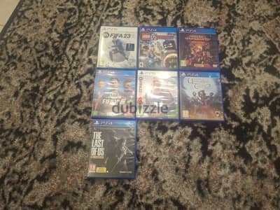 7 game pack ps4 + ps5