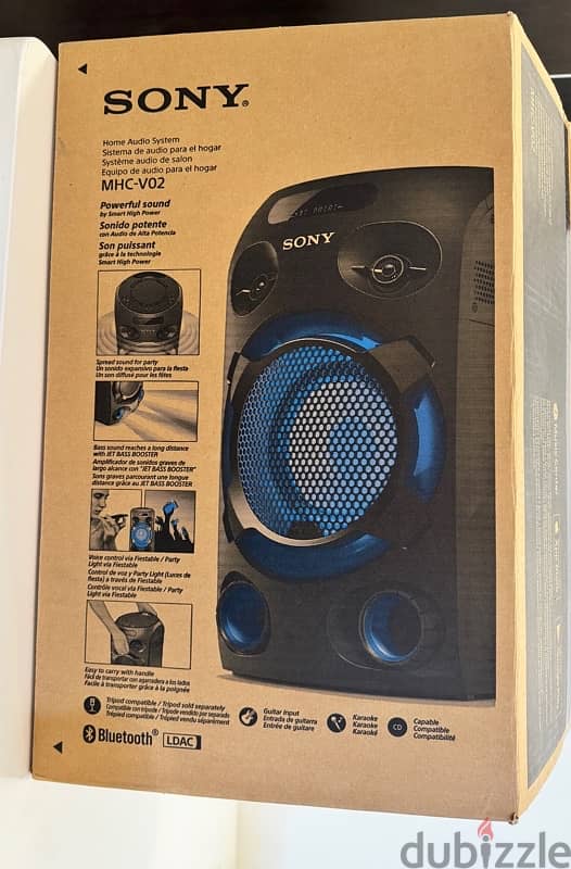 Sony MHC-V02 Sound System 2