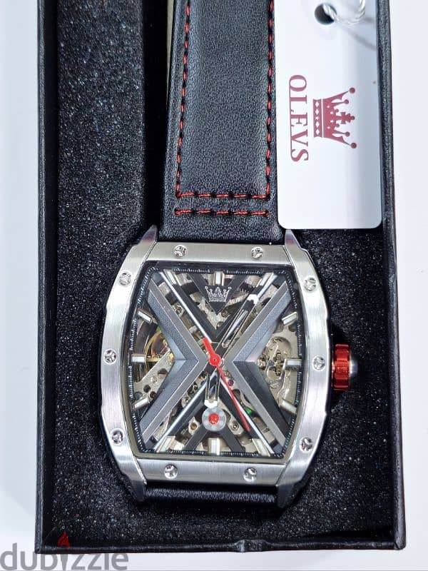 olevs mechanical watch 0