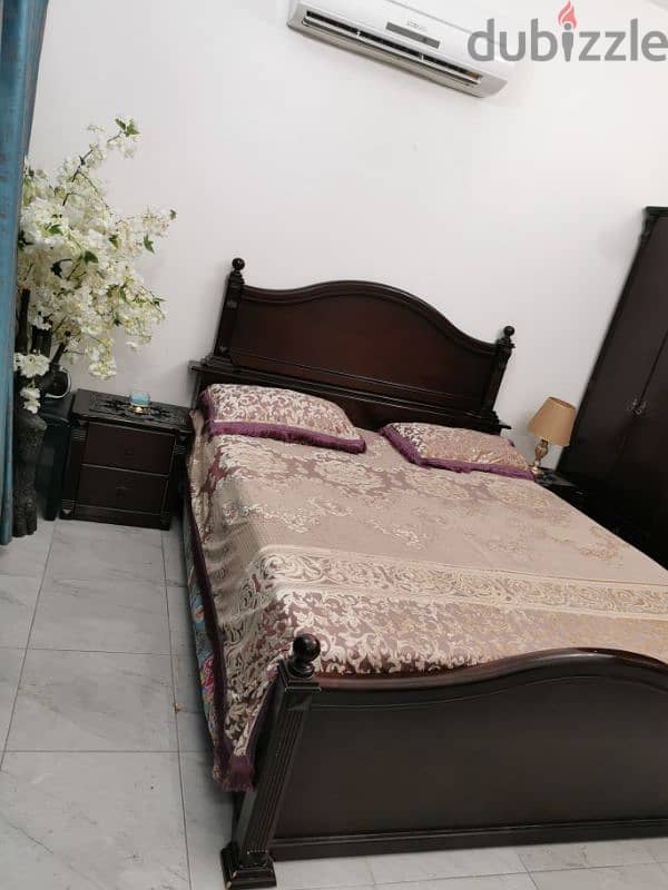 Wooden Bed set    BD 90 0