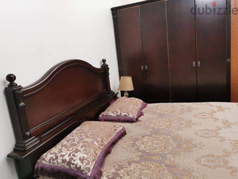 Wooden Bed set    BD 90 3