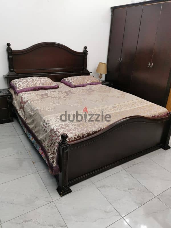 Wooden Bed set    BD 90 8