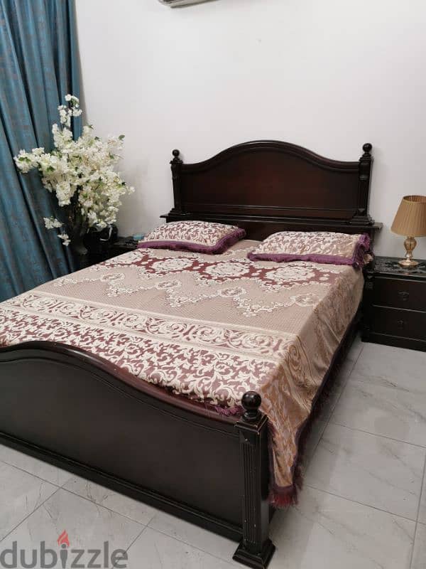 Wooden Bed set    BD 90 9