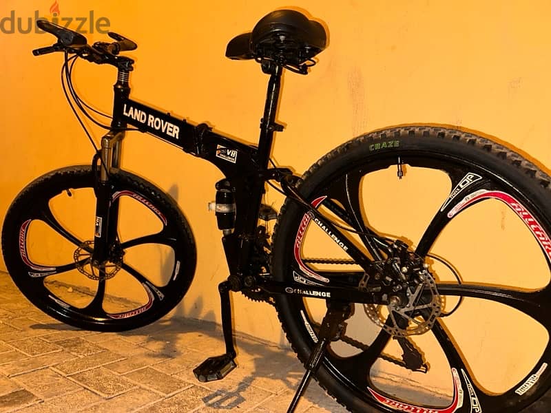 For sale foldable bike 26 size everything is working full condition 1