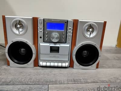 SHARP mini sound system