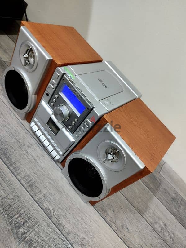 SHARP mini sound system 3