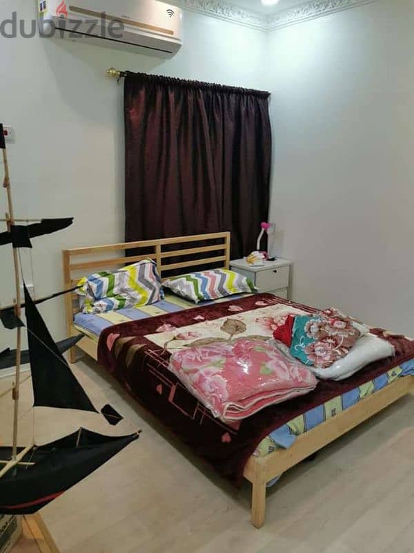 Fully Furnished studio for rent Hajiyat 200BD With EWA Call 39490882 1