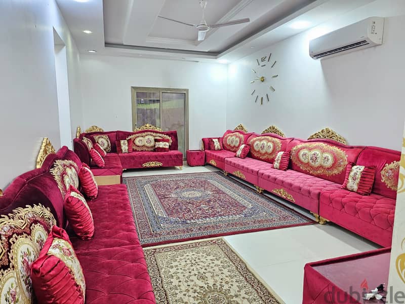 للإيجار شقة شامل مفروشة الرفاع الحجيات flat for rent with EWA in Riffa 0