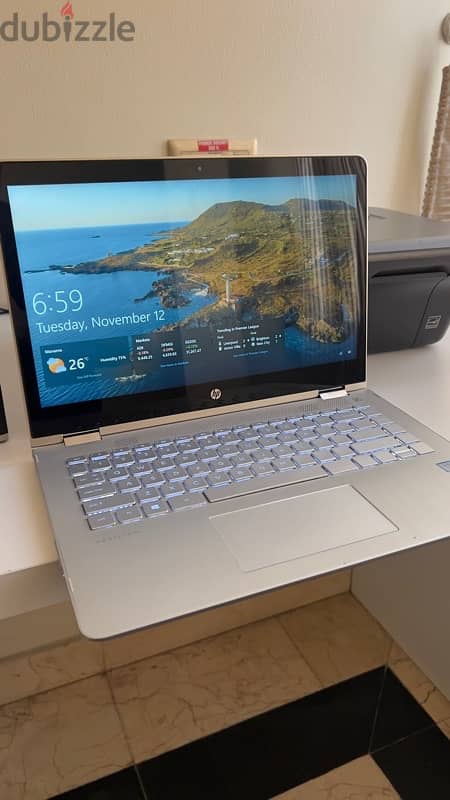 HP pavilion x360 convertible  14m full touch 11