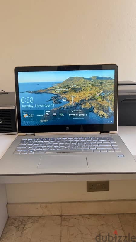 HP pavilion x360 convertible  14m full touch 12