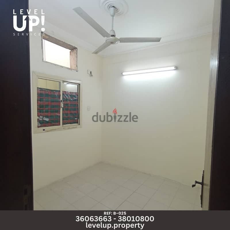 GOOD FLAT FOR RENT LOCATION MUHARRAQ REF B 025 5