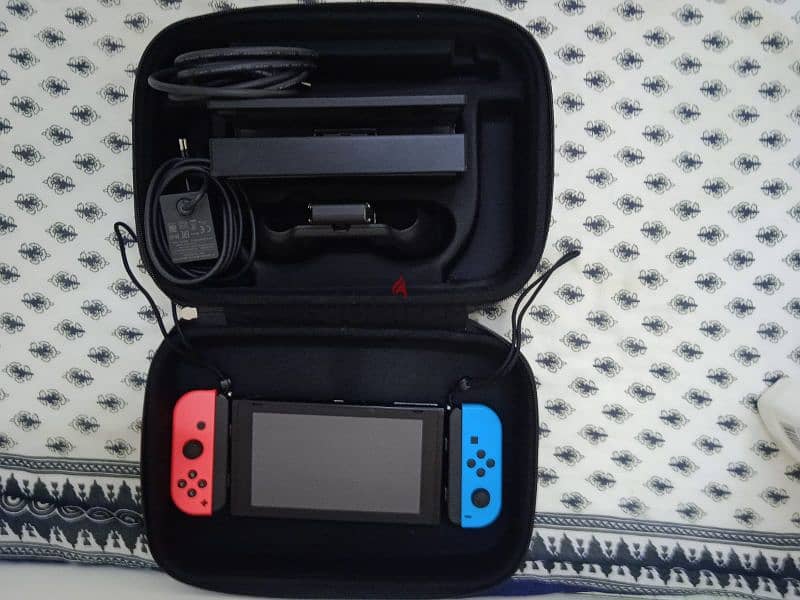 Urgent sale Nintendo switch with all accessories بيع عاجل 1