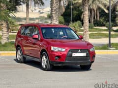 Mitsubishi Outlander 2012 red 0