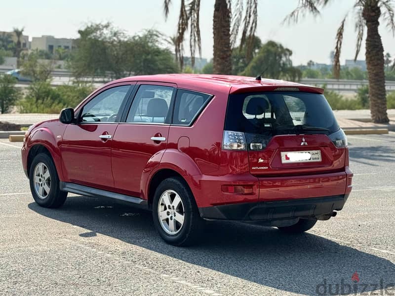 Mitsubishi Outlander 2012 red 6