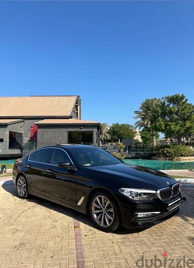 BMW 5 Series 2018   86 km  price 8400bd only