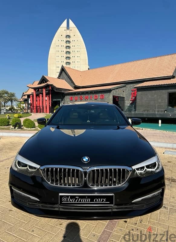 BMW 5 Series 2018   86 km  price 8400bd only 1