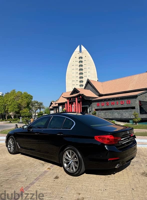 BMW 5 Series 2018   86 km  price 8400bd only 2