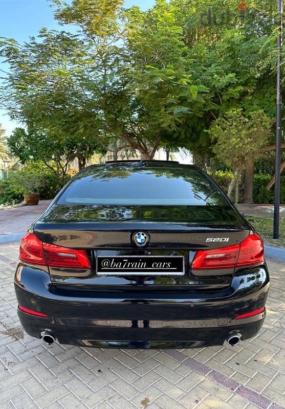 BMW 5 Series 2018   86 km  price 8400bd only 3