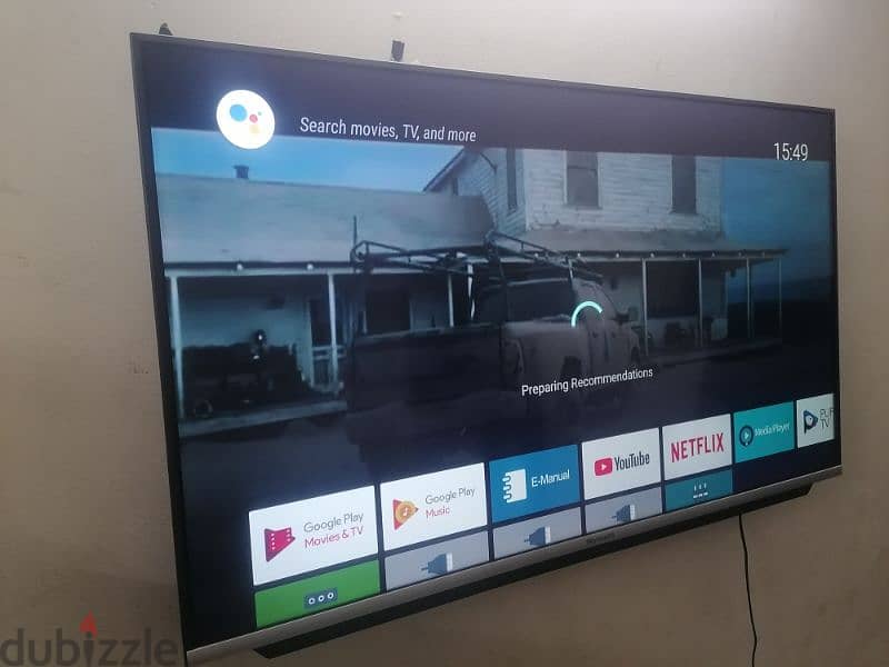 sky woth 55 inch smart 4k android 9