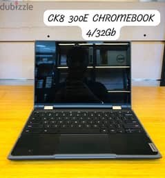 LENOVO CHROMEBOOK 4GB RAM 32GB STORAGE,TOUCH SCREEN 360° FOLDABLE 0