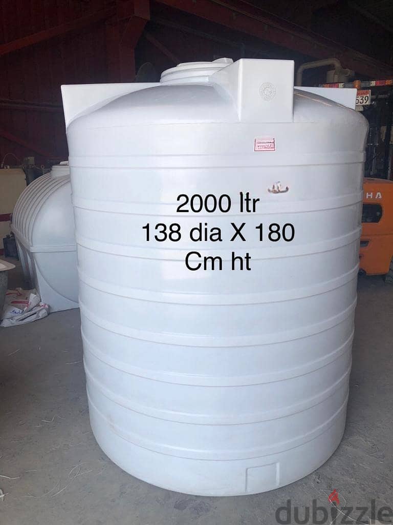 WATER TANK -SUPPLIES  500 LTR TO 15000 LTR 0