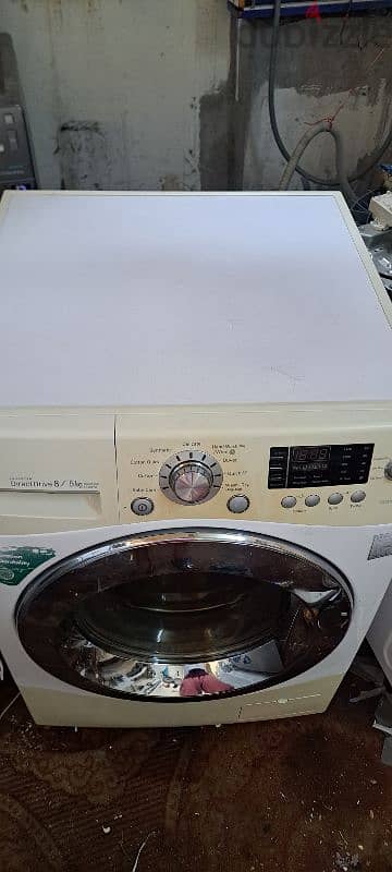 LG  washer  dryer  working  good 2