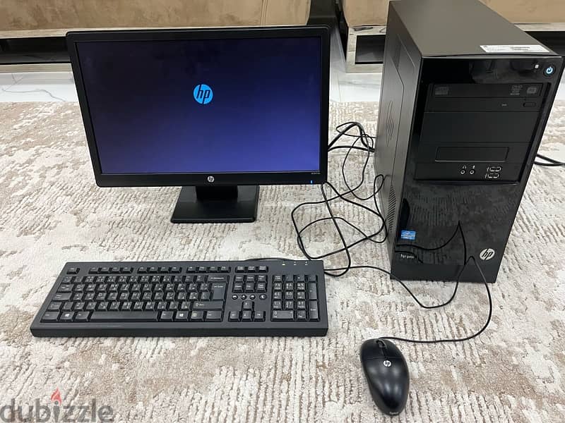 full hp computer i3 pro 4G ram and 500 GB 8