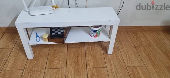 LACKTV bench, white, 90x26x45 cm