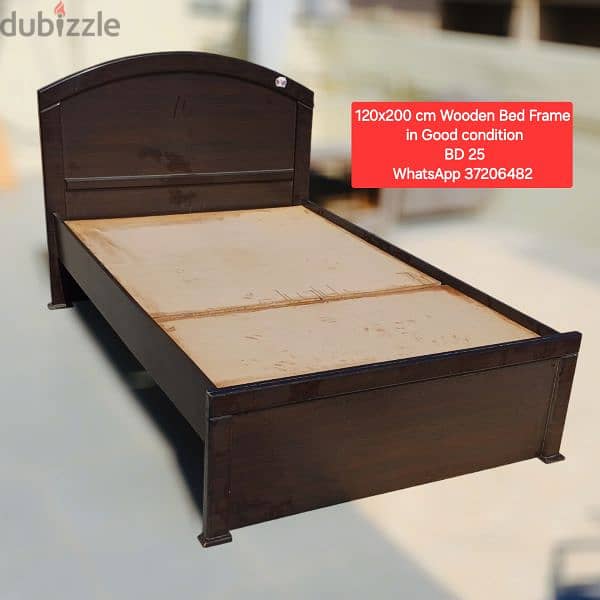 120×200 cm Bed frame and other items for sale with Delivery 1