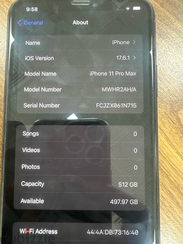 iPhone 11 Pro Max 512GB 2