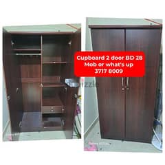 cupboard 2 door and other household items for sale with delivery 0