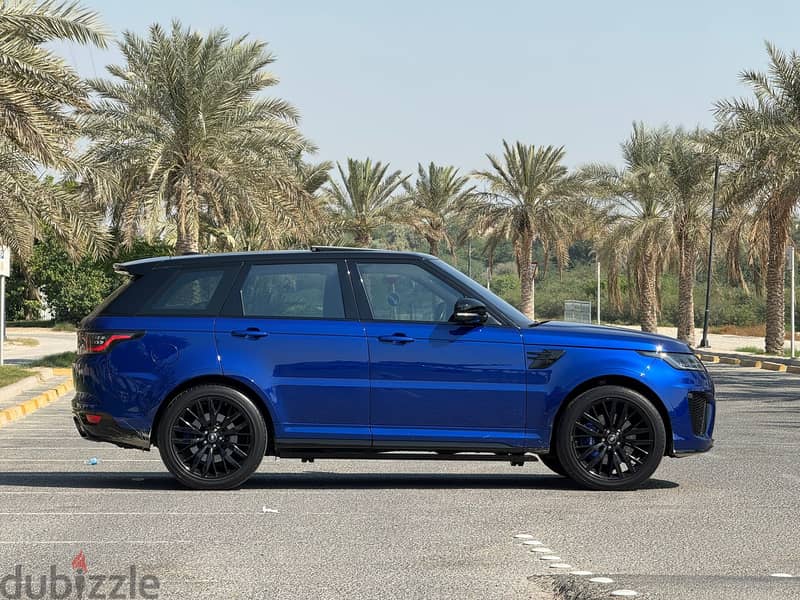 Range Rover Sport SVR 2016 blue 2