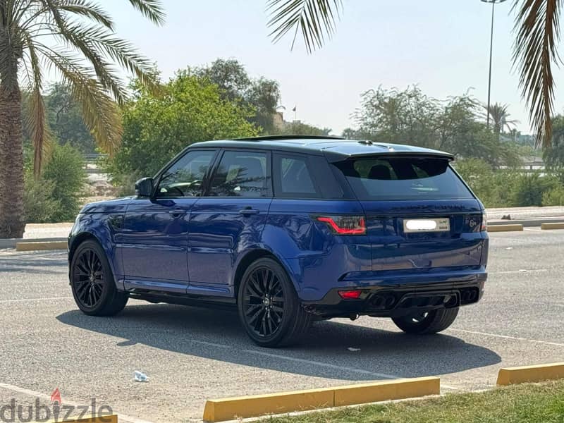 Range Rover Sport SVR 2016 blue 5