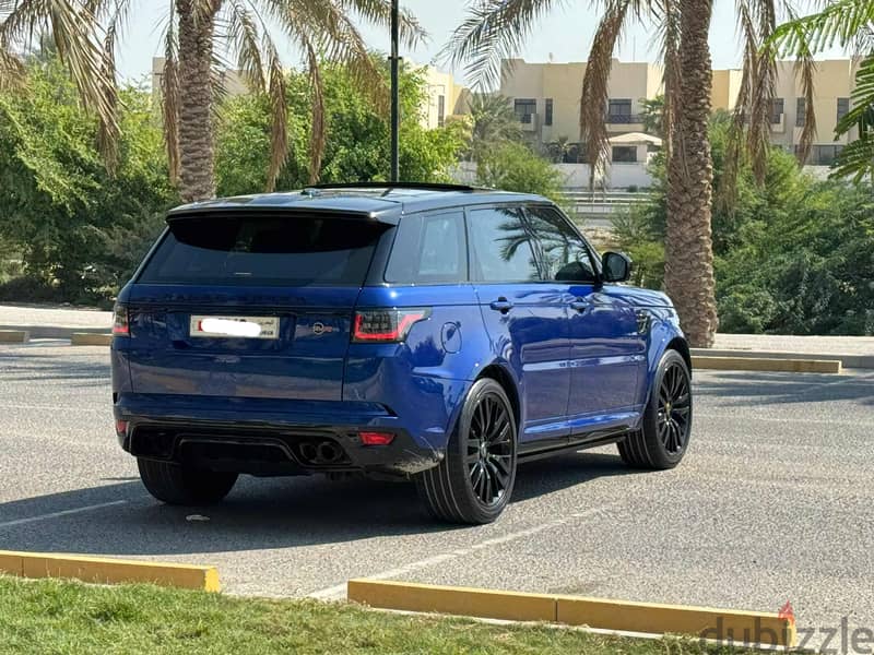 Range Rover Sport SVR 2016 blue 6