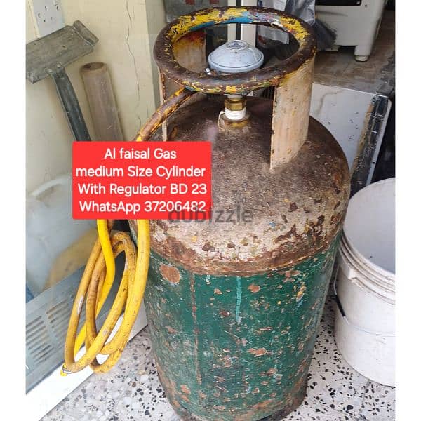 Gas cylinder and other items for sale with Delivery 13