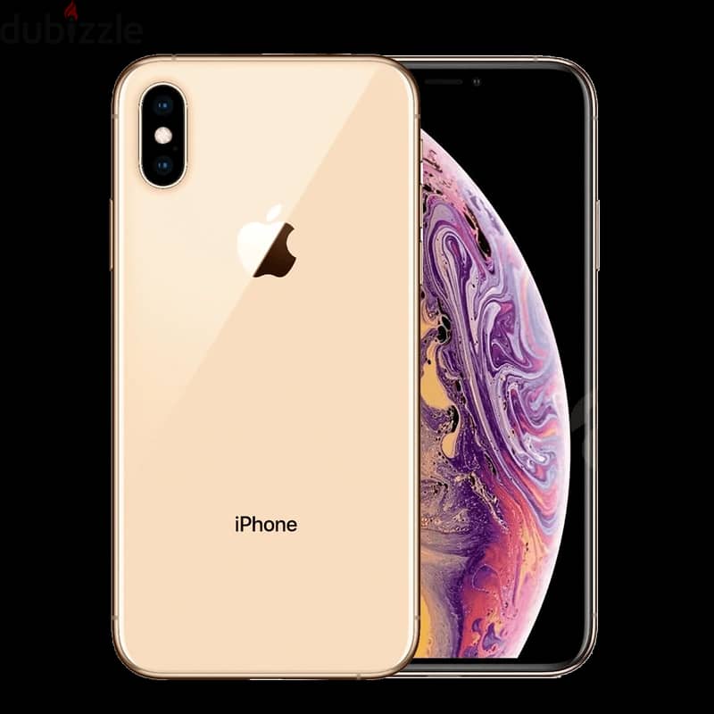 iphone xs max 256gb gold 0