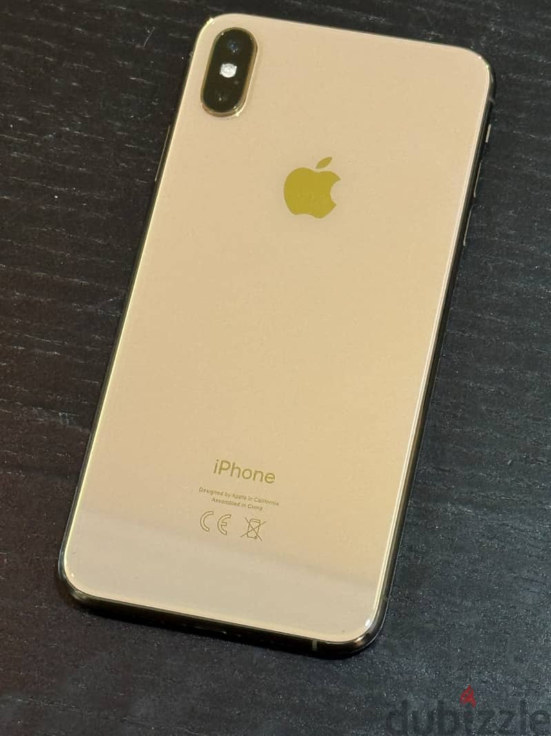 iphone xs max 256gb gold 2