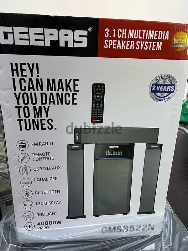 Geepas home theatre for sale 0