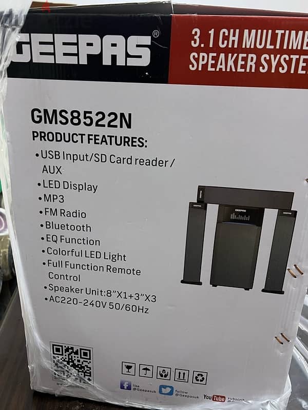 Geepas home theatre for sale 1